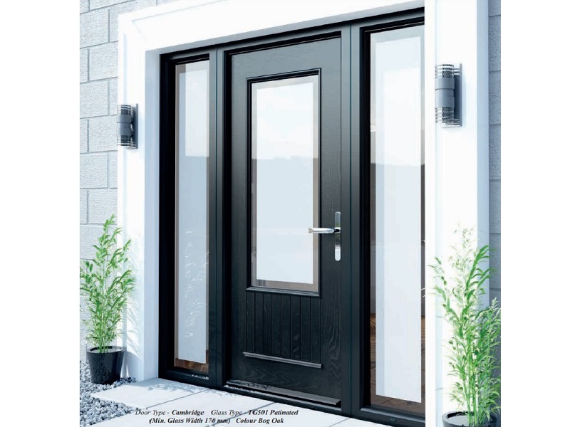 Modern Black Composite Door Dublin